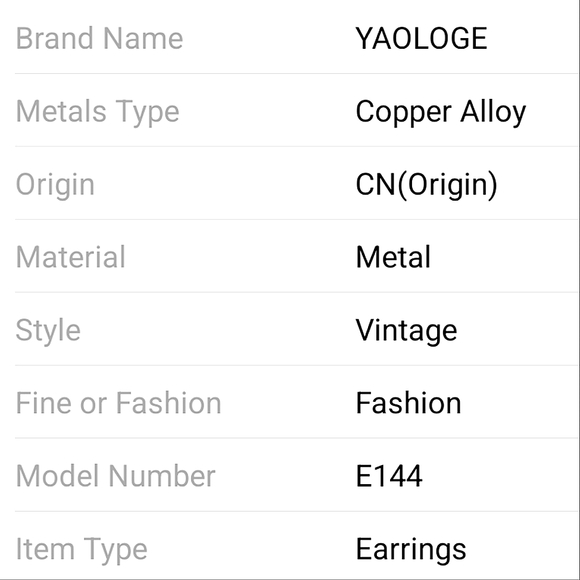 Fashion Imitation white pearl earrings with inlaid rhinestones. - Picture 5 of 5